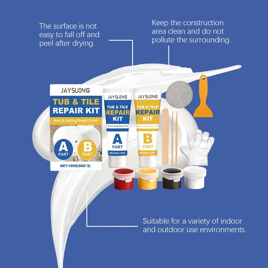 Tile repair kit - Acrylic sealant patching kit