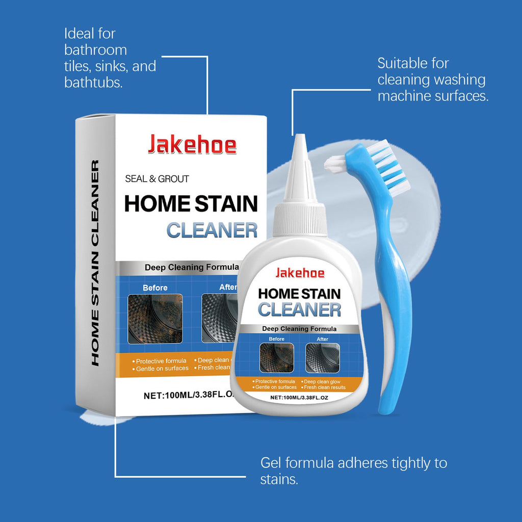 Home Stain Cleaner, Heavy Duty Mold & Bathroom Stain Remover with Brush