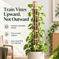 🌿 The Climbing Pole That Grows With Your Plant – Stackable Vine Support