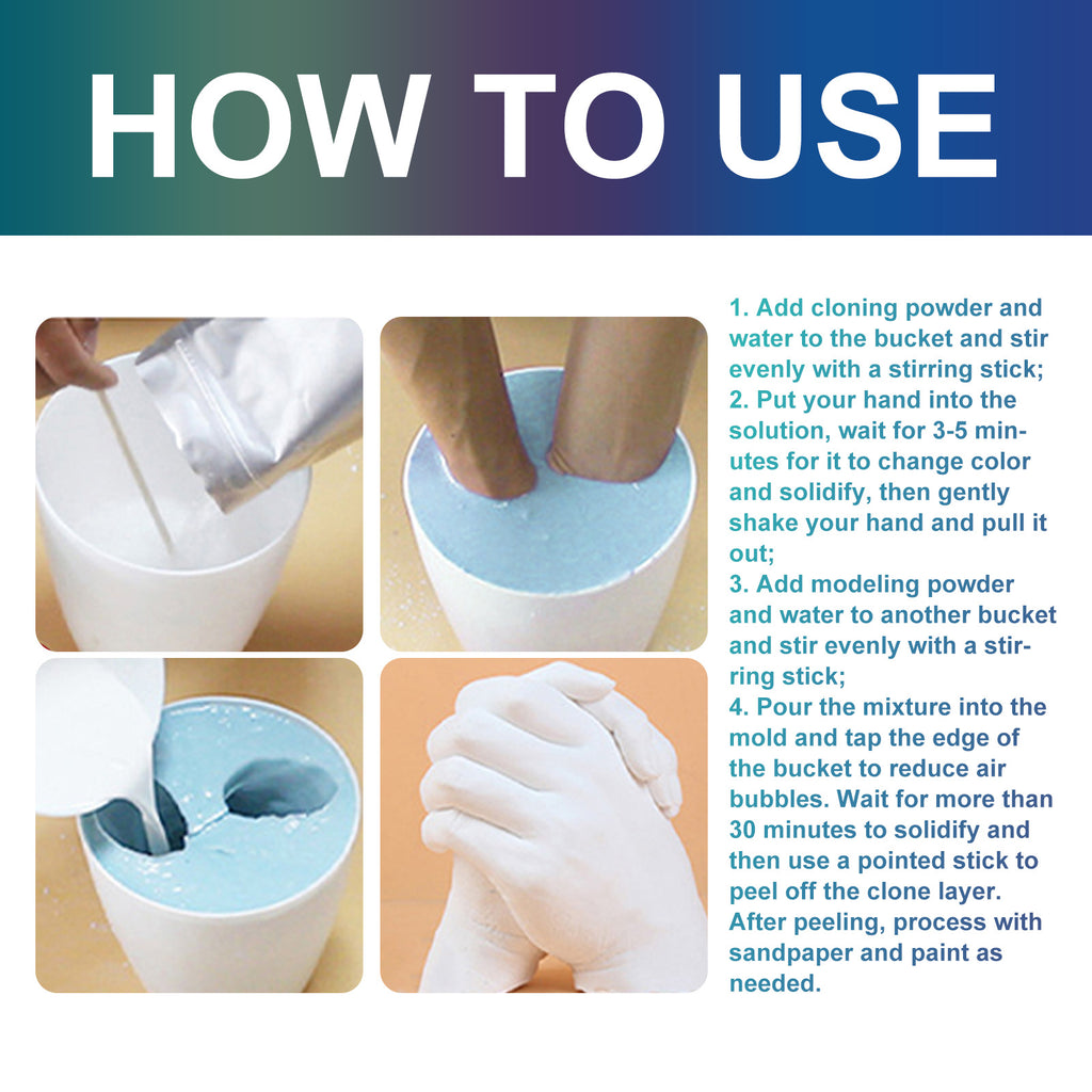 Hand Casting Kit - Couples, Wedding, Hand Mold