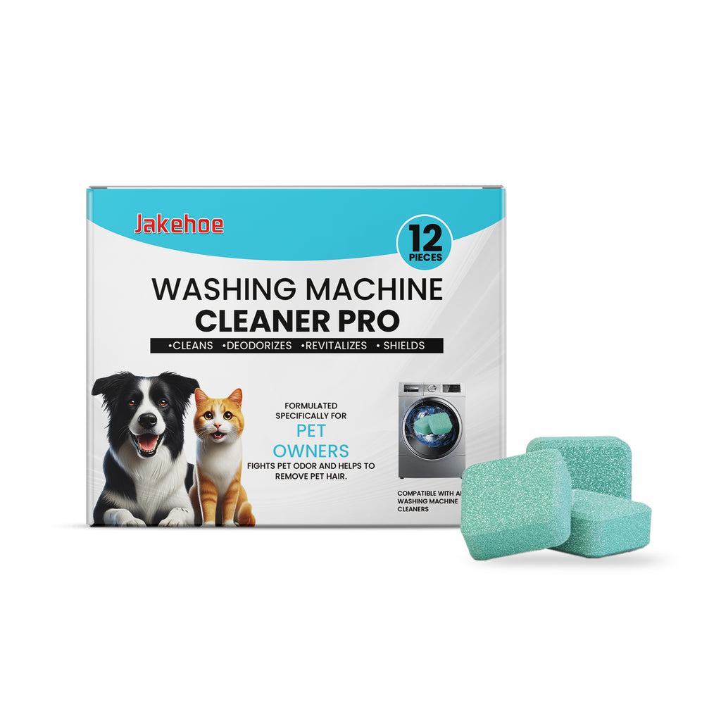 Washing Machine Cleaner Descaler 12 Pack - For HE Front Loader & Top Load Washer