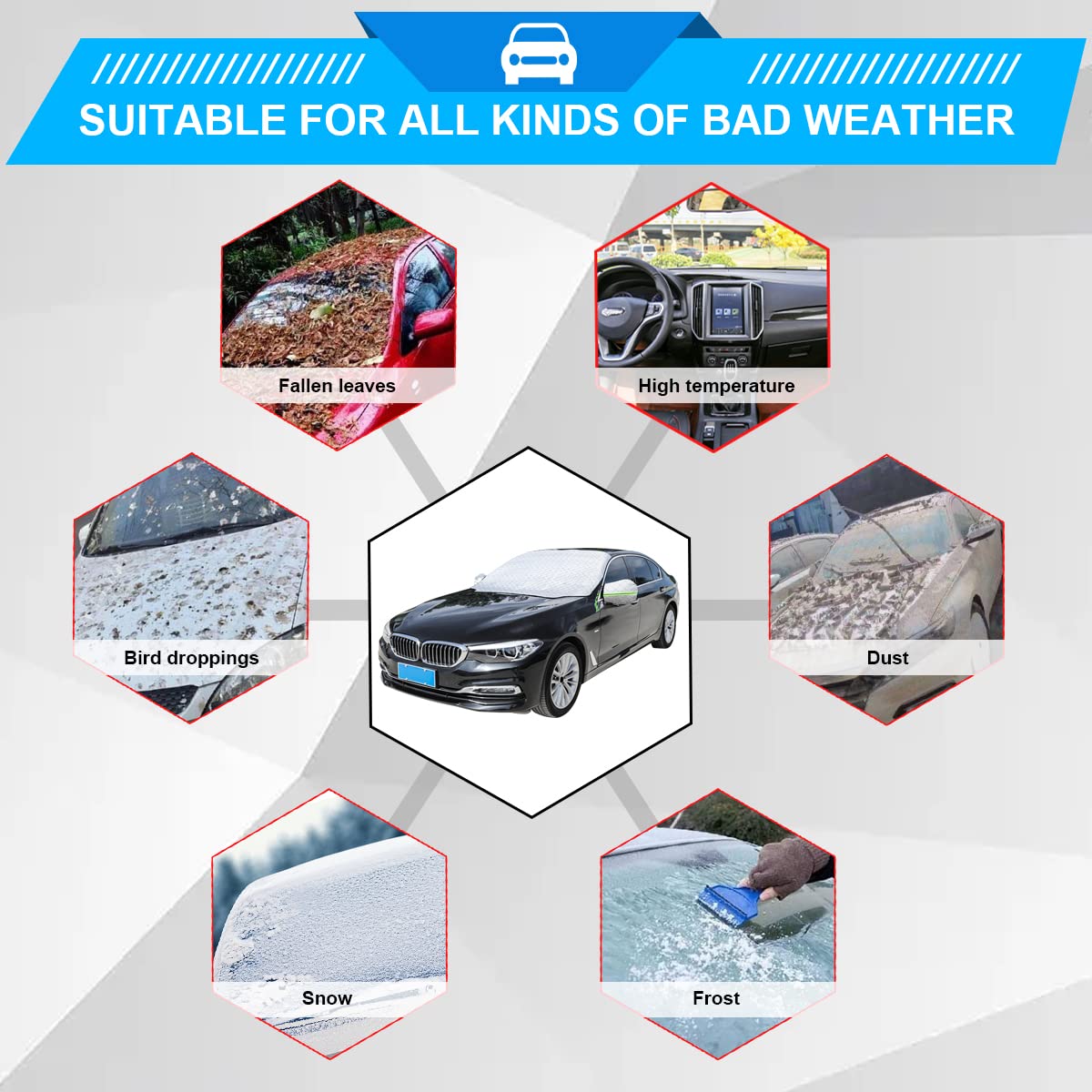 All-Weather Windshield Snow Cover