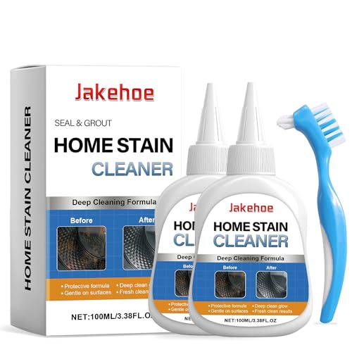 Home Stain Cleaner, Heavy Duty Mold & Bathroom Stain Remover with Brush