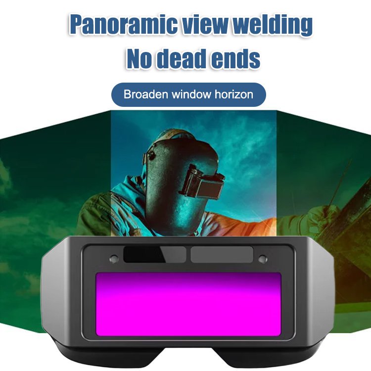 🥽Solar Auto-Darkening Welding Glasses – Adjustable Shade 9–13