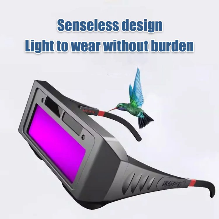 🥽Solar Auto-Darkening Welding Glasses – Adjustable Shade 9–13